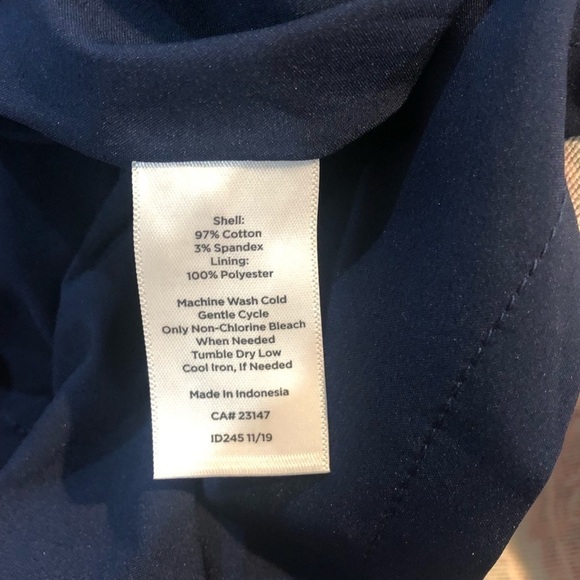 Talbots NWT Paisley Watercolor Canvas A-Line Skirt Size 12 - Picture 7 of 8